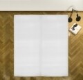 Cearceaf de pat cu elastic White Heinner, 140x200 cm, 100% bumbac, alb