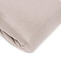 Cearceaf de pat cu elastic Claire, Homla, 90x200 cm, bumbac, bej