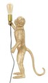 Lampa de masa Monkey, Mauro Ferretti, Ø26 x 55 cm, 1 x E27, 40W, polirasina, auriu