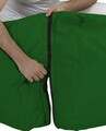 Fotoliu extensibil, Siesta, Ferndale Bean Bag, 55 - 180 cm, poliester impermeabil, verde