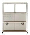 Bar Desk Van, Mauro Ferretti, 138x40x174 cm, fier/lemn