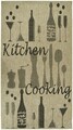 Covor pentru bucatarie Zara Cooking, Decorino, 60x230 cm, polipropilena, bej