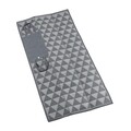 Patura pentru picnic Triangles Grey, Versa, 90 x 180 cm, polipropilena