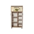 Cabinet cu roti pentru bucatarie Kiler 737, Vella, 60x36x116 cm