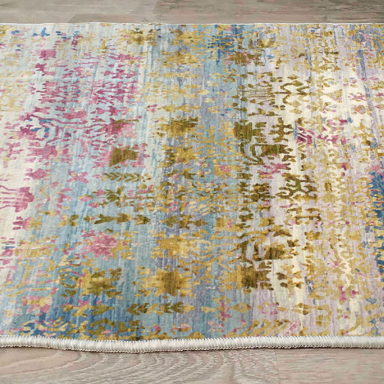 Covor de hol, ELS1895, 80x300 cm, Catifea, Multicolor - 3 | YEO