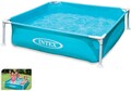 Piscina copii Intex, 122x122x30cm, 342 L, PVC