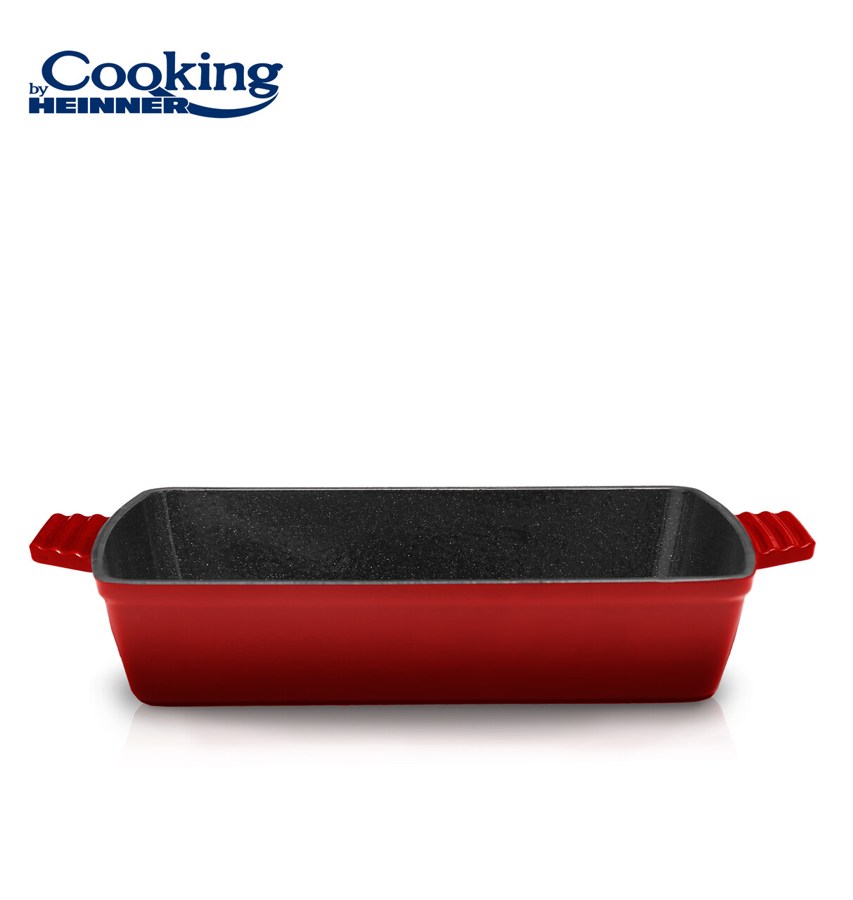 Tava Red Line, Cooking by Heinner, 33x23x7 cm, fonta, rosu - 2 | YEO