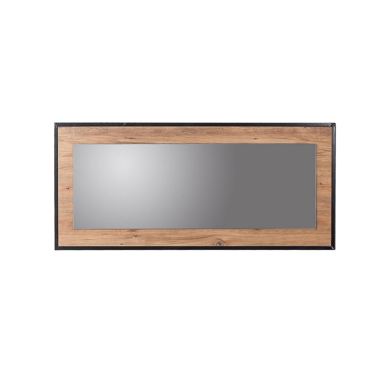 Oglinda Decorativa Quantum, Sapphire, 110x60 Cm, Natural/negru