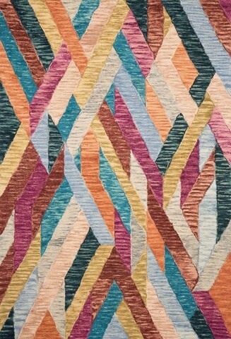 Covor Multicolor Rug 009, Nirvana, 80x300 cm, poliester, multicolor - 1 | YEO