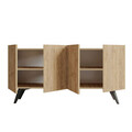 Consola, Mod Design, Pekin, 150x40x76 cm, Stejar