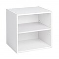 Raft modular, Composite Cube Shelf, Bizzotto, 35x29.5x35 cm, PAL laminat/MDF, alb