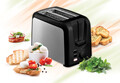 Prajitor de paine Tasty, Heinner, 700W, plastic, negru