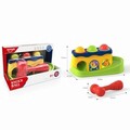 Set de joaca, Baby Knock Ball, HE0290, 12M+, plastic, multicolor