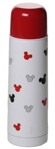 Cana termos Mickey Mouse, Disney, 500 ml, inox, rosu