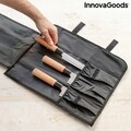 Set de cutite japoneze cu husa profesionala Damas-Q InnovaGoods