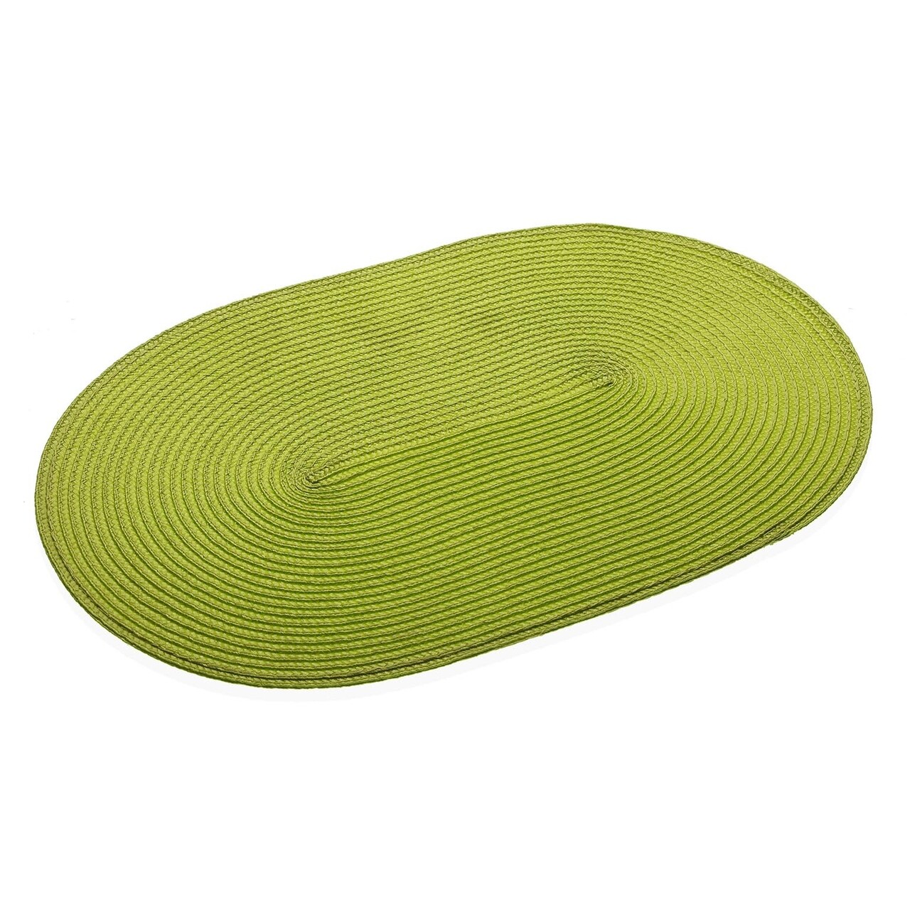 Suport pentru farfurie Oval, Versa, 45 x 30 cm, nailon, verde