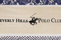 Lenjerie de pat dubla king size, Beverly Hills Polo Club, BHPC 011 - Dark Blue, 3 piese, bumbac ranforce, multicolor