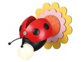 Lampa de perete pentru copii, Aca Lighting, Ladybug Red, E27, 40W