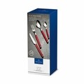 Set tacamuri 24 piese, Villeroy & Boch, Play!, inox, rosu