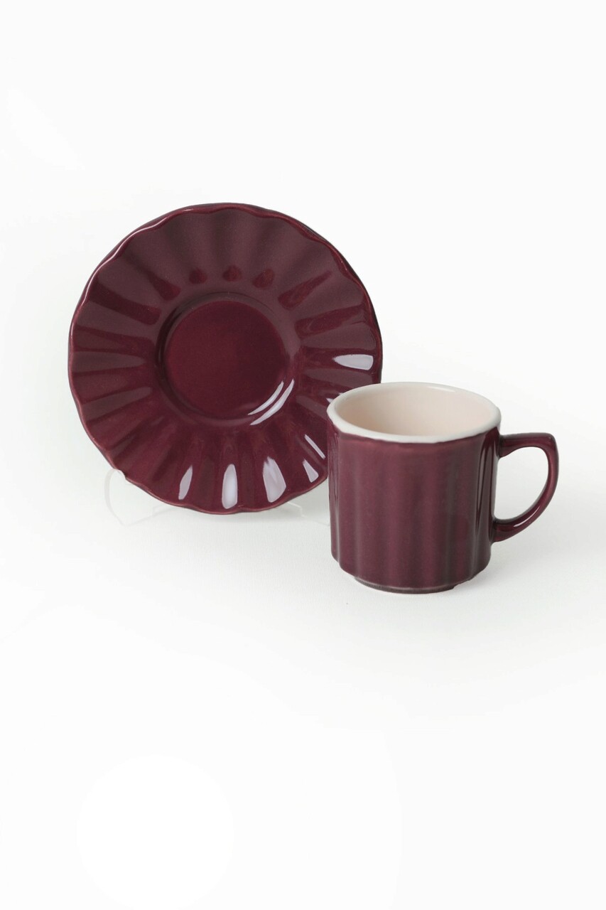 Set cesti de cafea, Keramika, 275KRM2177, 100% CERAMICA / , Nu absoarbe apa, Multicolor - 2 | YEO