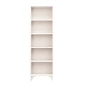 Corp biblioteca, Mod Design, Potena, 50x162x25 cm, Alb