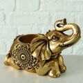 Suport pentru lumanari Elephant Tromina V1, Boltze, 12x8x10 cm, polirasina