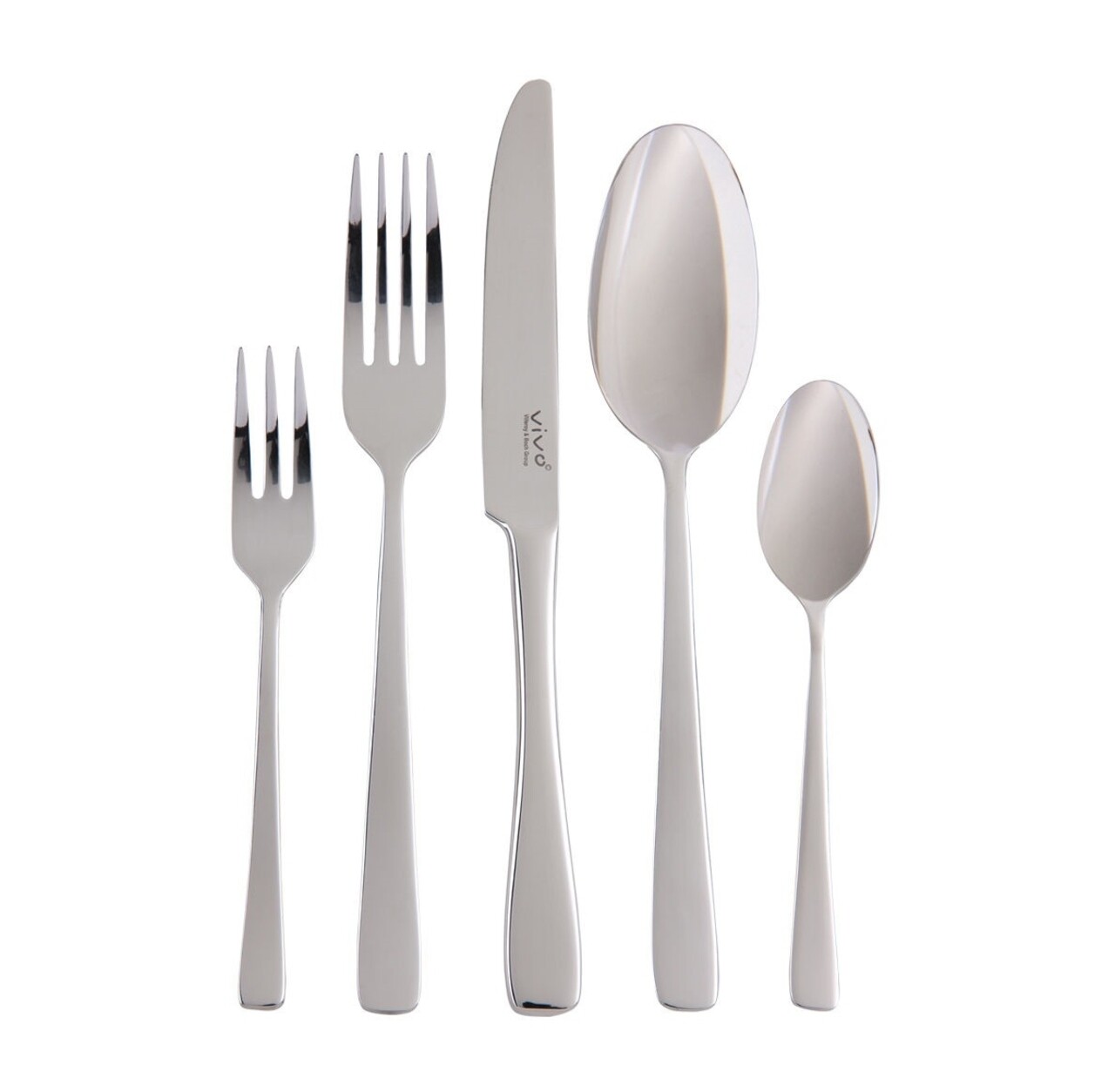 Set tacamuri 30 piese, Like Villeroy & Boch, Voice Basic Cutlery, inox 18/10