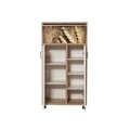 Cabinet cu roti pentru bucatarie Kiler 735, Vella, 60x36x116 cm