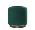 Taburet, Fluffe, 209FLF1144, Bumbac, Verde inchis