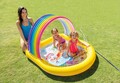 Piscina gonflabila pentru copii Intex Rainbow Arch, 84 L, 147x130x86  cm, polivinil, multicolor