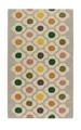 Covor Flower Bedora, 80x150 cm, 100% lana, multicolor, finisat manual