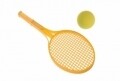 Set 2 rachete de tenis si minge, 54 cm, Heinner, Multicolor