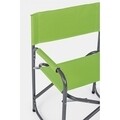 Scaun pliabil pentru exterior Olbia, Bizzotto, 55x47x78 cm, otel/poliester, verde lime