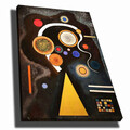 Tablou decorativ, 70100KANDINSKY014, Canvas , Lemn, Multicolor