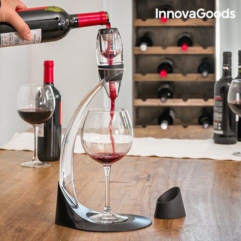 Decantor de vin profesional InnovaGoods, 16.5x40x18.5 cm