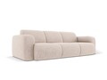 Canapea 3 locuri, Molino-140, Micadoni Home, 235x95x72 cm, tesatura chenille din poliester, bej