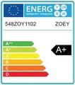 Bec cu LED, Zoey, 548ZOY1102, LED COB, Transparent