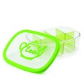 Recipient depozitare plicuri de ceai, Snips, Tea Bag Holder, 3 L, plastic, verde