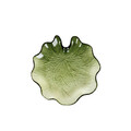 Tava decorativa Asali, Homla, 18.5x2.5 cm, sticla, verde