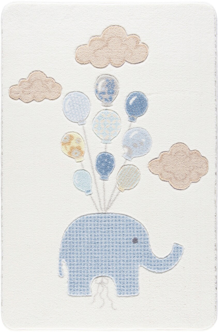 Covor, Sweet Elephant, 133x190 cm, Poliamida, Multicolor - 1 | YEO