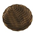 Platou decorativ / decoratiune pentru centrul mesei Copper Leaf, Versa, 40 x 3 cm, MDF