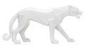 Statueta decorativa, Panther, Mauro Ferretti, 70 x 18 x 32.5 cm, polirasina, alb