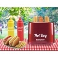 Aparat de facut Hot Dog BT.150Y, Beper, cu design vintage, 750 W, 5 niveluri de preparare