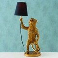 Lampa de masa Monkey Saru, Boltze, 30x21x60 cm, 1 x E27, 60W, polirasina, auriu