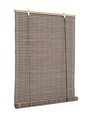 Jaluzea tip rulou Marsiglia Walnut, Bizzotto, 90x180 cm, bambus, maro