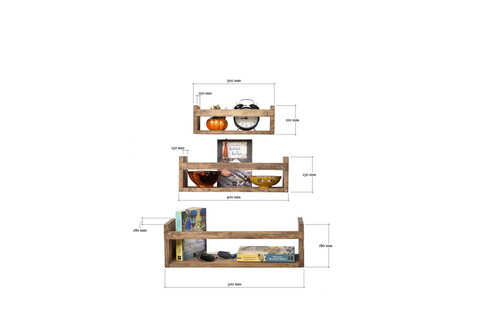 Raft de perete, Asse Home, Baro, Nuc