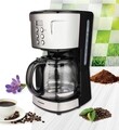 Cafetiera digitala, Heinner, 900 W, 1.5 L, negru