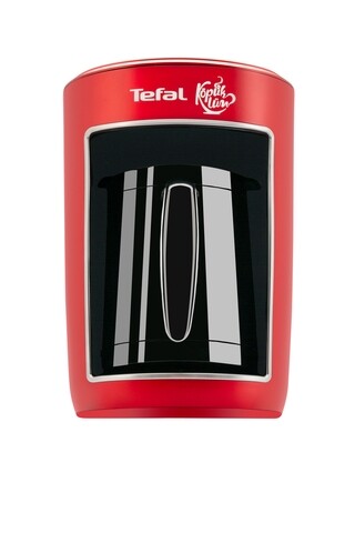 Cafetiera turceasca, Tefal, cu avertizare sonora, capacitate 4 cesti, 1 L, 735 W