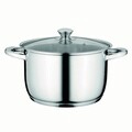 Se vase pentru gatit 6 piese BergHOFF, Essentials Gourmet, inox/sticla