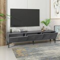 Comoda TV, Olivia, Artemis, 180x45x37 cm, PAL, Antracit